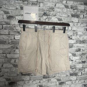 EUC Calvin Klein Cream Shorts Size 12